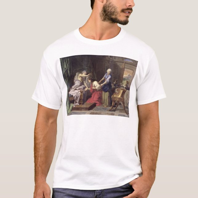 Isaac, der Jakob, 1692 segnet T-Shirt (Vorderseite)