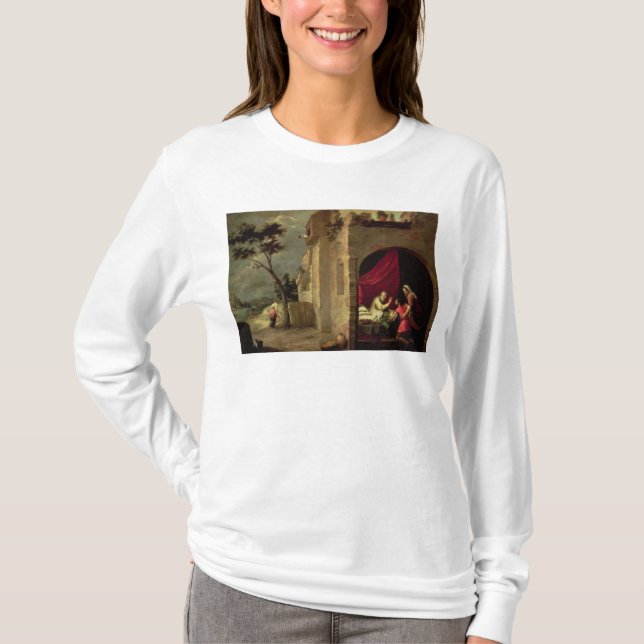 Isaac, der Jakob segnet T-Shirt (Vorderseite)