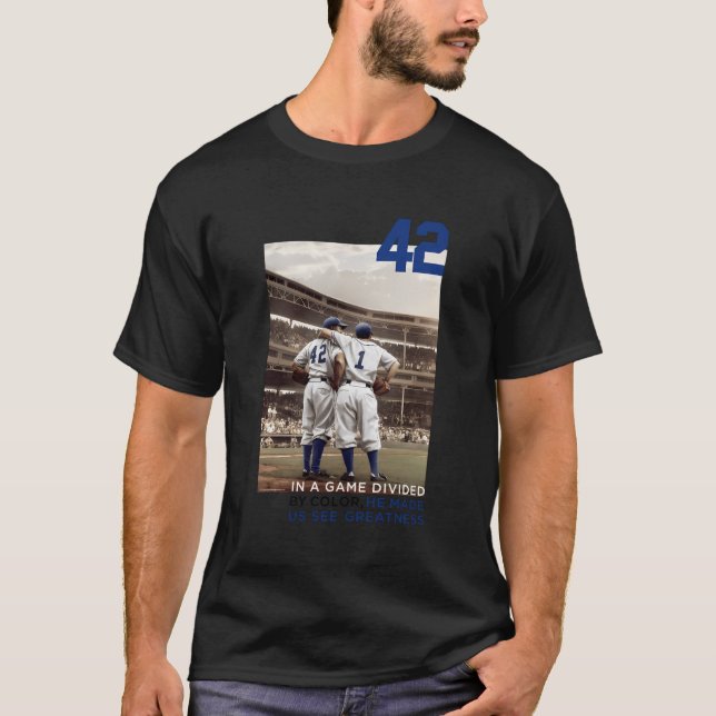 Isaac Morris 42 Jackie Robinson Men's & S T-Shirt (Vorderseite)