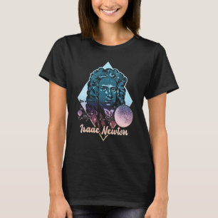 Isaac Newton Gravitation Physiker Physik Wissensch T-Shirt