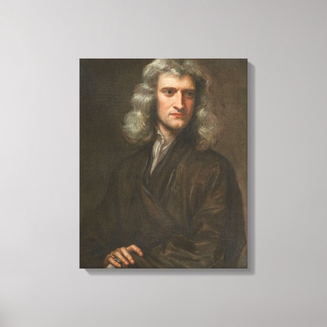 Isaac Newton Leinwanddruck (Vorderseite)