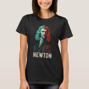 Isaac Newton Physik Science Astronomie 2 T-Shirt