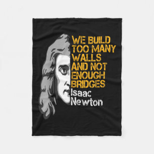 Isaac Newton Walls and Bridges inspirierendes Zita Fleecedecke