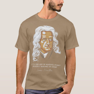 Isaac Newton Zitate T-Shirt