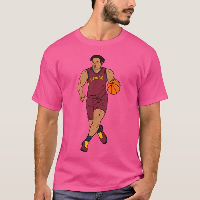 Isaac Okoro - Cleveland Basketball T-Shirt (Vorderseite)