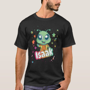 ISAAK - Niedlicher Name des Jungen mit niedlicher T-Shirt