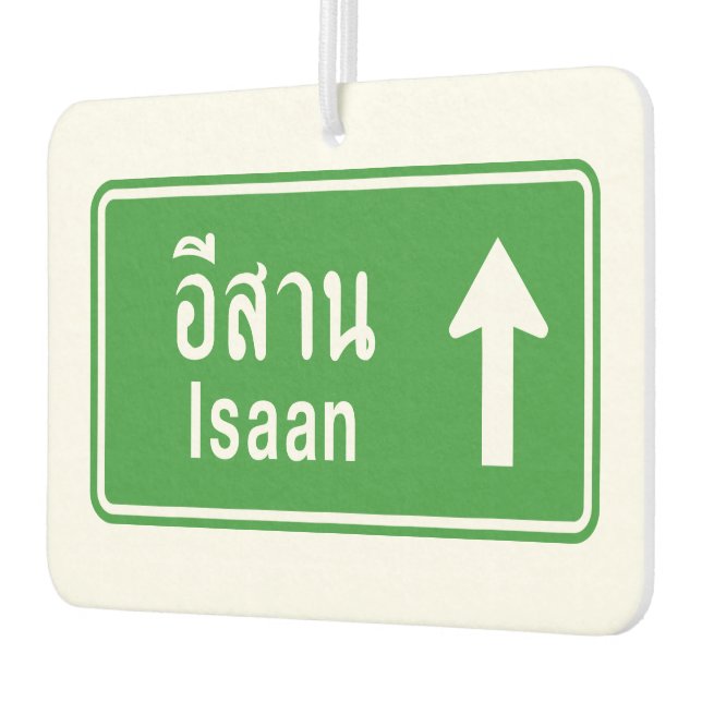Isaan Ahead ⚠ Thai Highway ⚠ Autolufterfrischer (Links)
