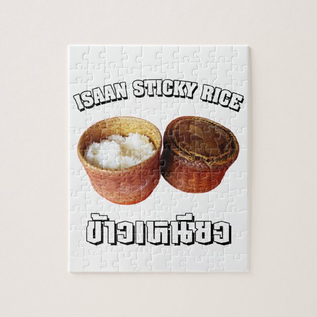 Isaan Sticky Rice [Khao Niao] Puzzle (Vertikal)