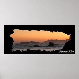 Isabela Puerto Rico Island Poster