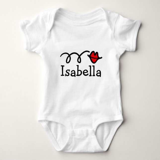 Isabella Baby name T - Shirt (Vorderseite)