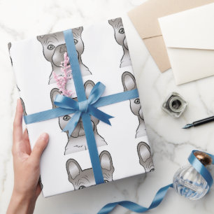 Isabella Französische Bulldogge / Frenchie-Hundemu Geschenkpapier