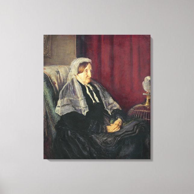 Isabella Heugh, 1872 Leinwanddruck (Vorderseite)