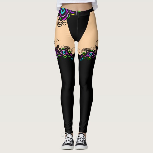 Isabella Illusion Leggings (Vorderseite)
