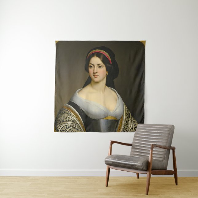 Isabella Marie Rousseau Kunstmuseum Wandteppich (Beispiel)