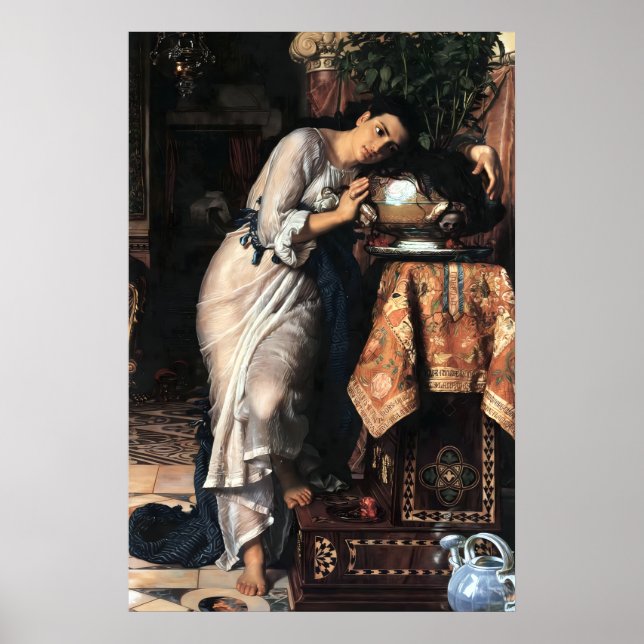 Isabella und die Basilika von William Hunt Poster (Vorne)