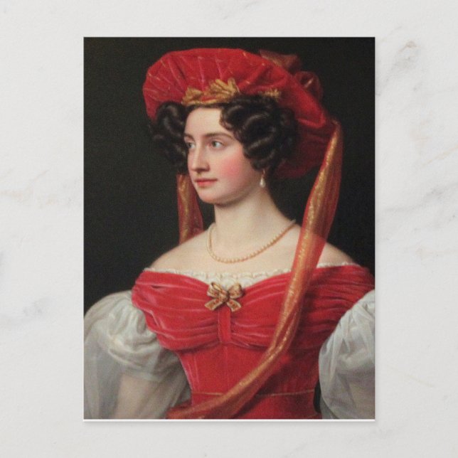 Isabella von Trauffenkirchen-Egenberg Postkarte (Vorderseite)