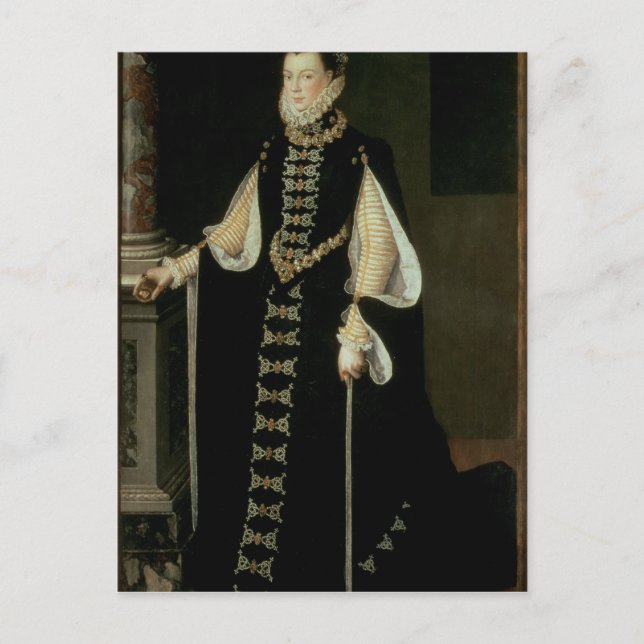 Isabella von Valois, Königin von Spanien Postkarte (Vorderseite)