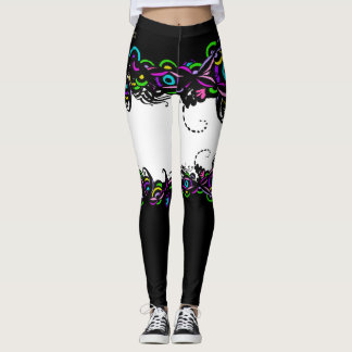 Isabella White Leggings