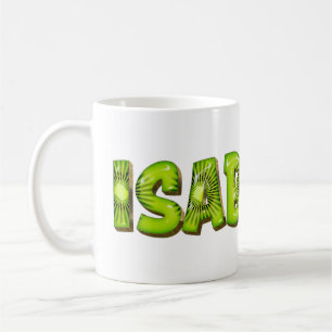 Isabelle Name Kiwi Style Tasse Kaffeetasse
