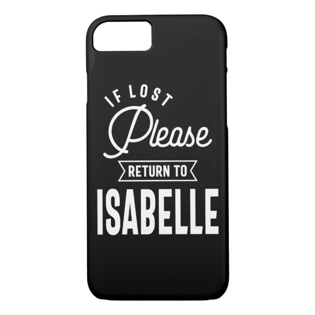 Isabelle Personalisiert Name Birthday Gift Case-Mate iPhone Hülle (Rückseite)