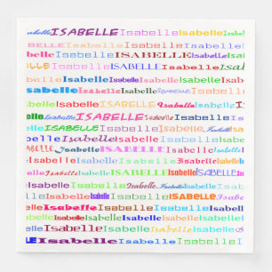 Isabelle Text Design II Serviette