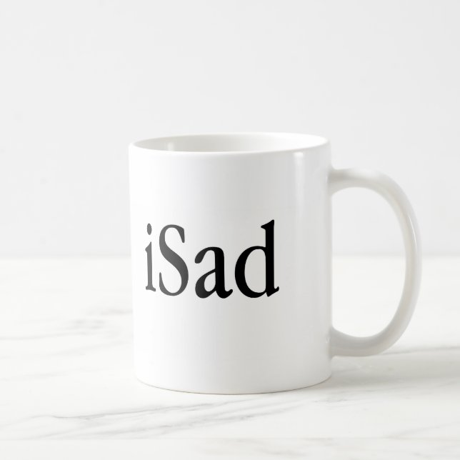 iSad - Auf Wiedersehen Steve Kaffeetasse (Rechts)