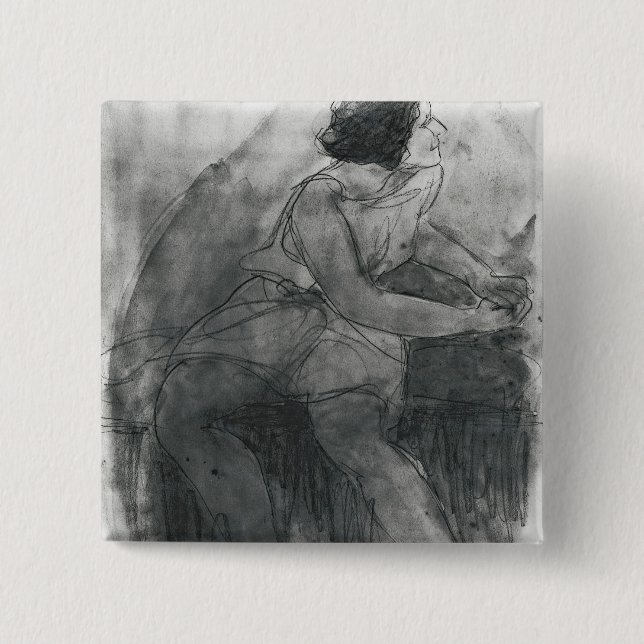 Isadora Duncan Button (Vorderseite)