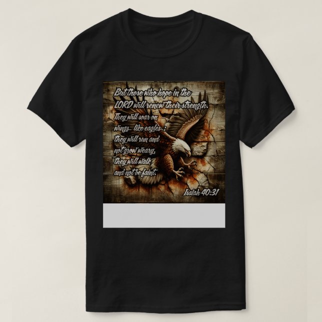 Isaiah 4031 T-Shirt (Design vorne)