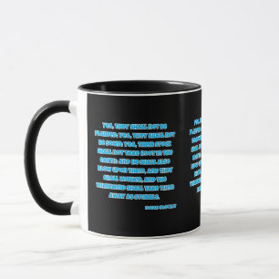 Isaiah 40:24 KJV Bible Scripture Two-Tone Tasse