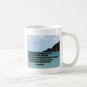 Isaiah 40:31 kaffeetasse