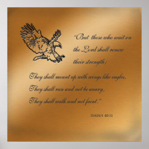 Isaiah 40:31 Poster