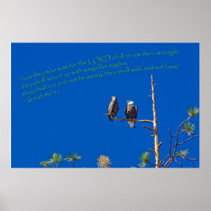 Isaiah 40:31 poster