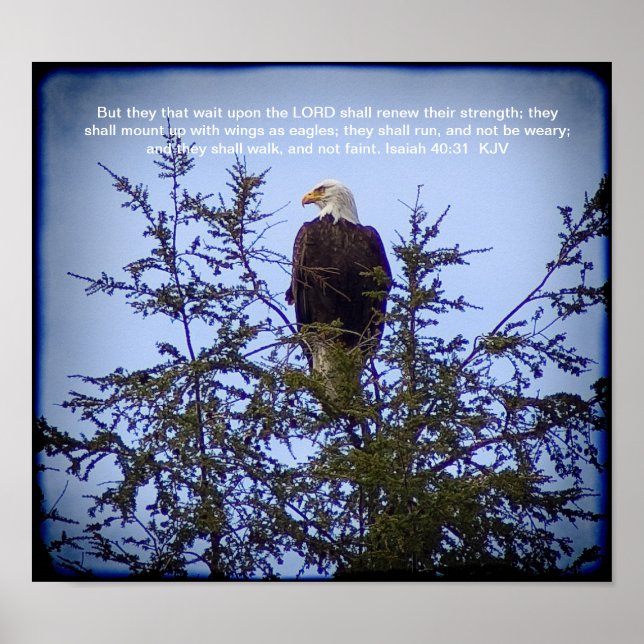 Isaiah 40:31 poster (Vorne)