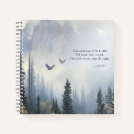Isaiah 40:31 Wings Like Eagles Prayer Journal Notizbuch
