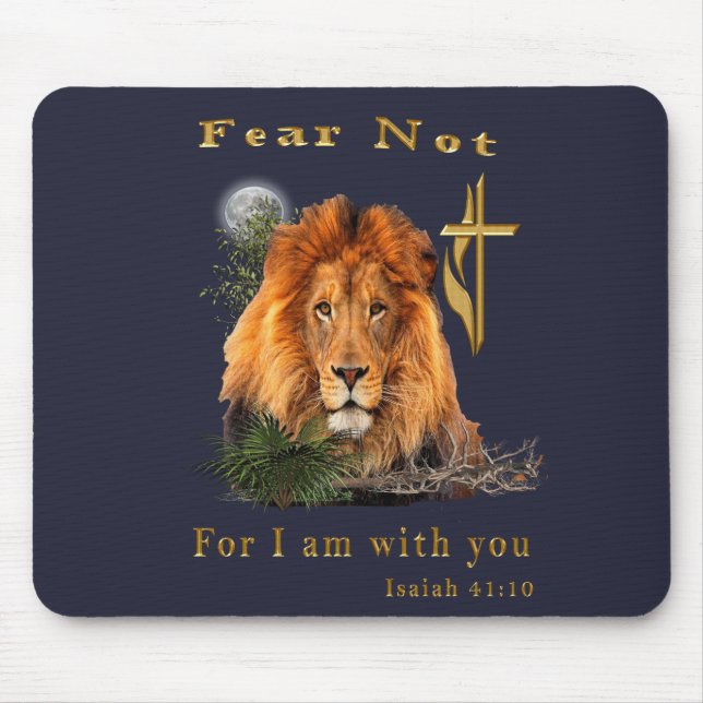 Isaiah 41:10 Artikel Mousepad (Vorne)