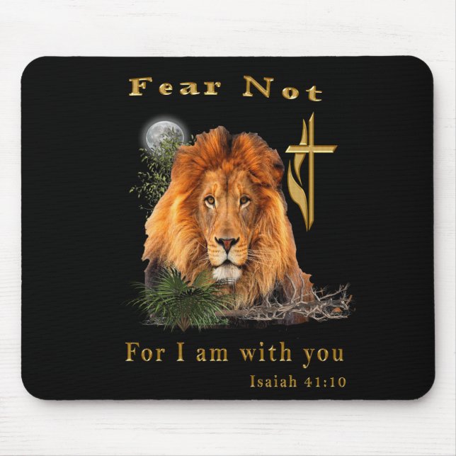 Isaiah 41:10 Artikel Mousepad (Vorne)