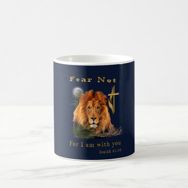 Isaiah 41:10 Christliche Tasse (Mittel)