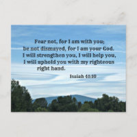 Isaiah 41:10 Fürchte mich nicht, weil ich bei dir