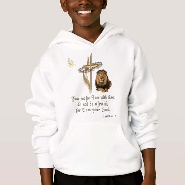 ISAIAH 41:10 HOODIE (Vorderseite)