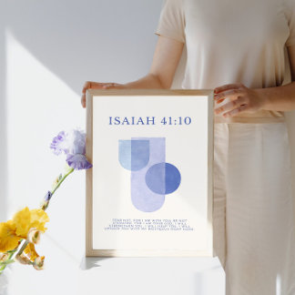 Isaiah 41:10 poster