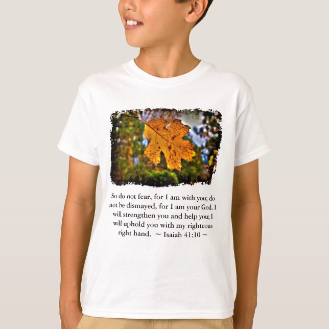 Isaiah 41:10 T-Shirt (Vorderseite)