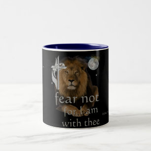 ISAIAH 41:10 T - Shirt Zweifarbige Tasse