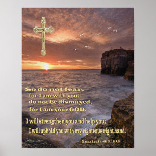 Isaiah 41 poster