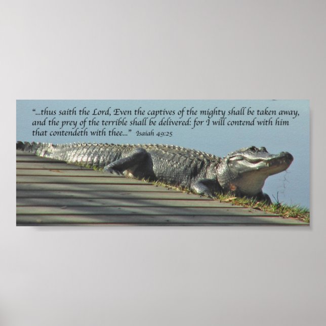 Isaiah 49: 25 poster (Vorne)