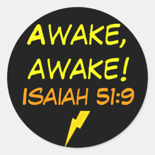 Isaiah 51:9 Aufkleber