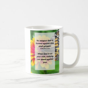 Isaiah 54:17 Keine Waffe, die gegen dich gebildet Kaffeetasse