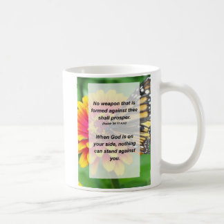 Isaiah 54:17 Keine Waffe, die gegen dich gebildet  Kaffeetasse