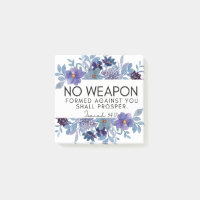 Isaiah 54:17 No Weapon Christlich Scripture Floral