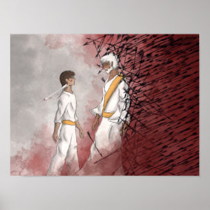 Isaiah 54:17 / Römer 8:28 Poster