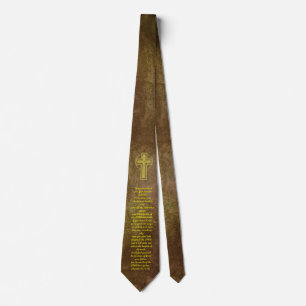 Isaiah 58:13-14 Necktie Krawatte